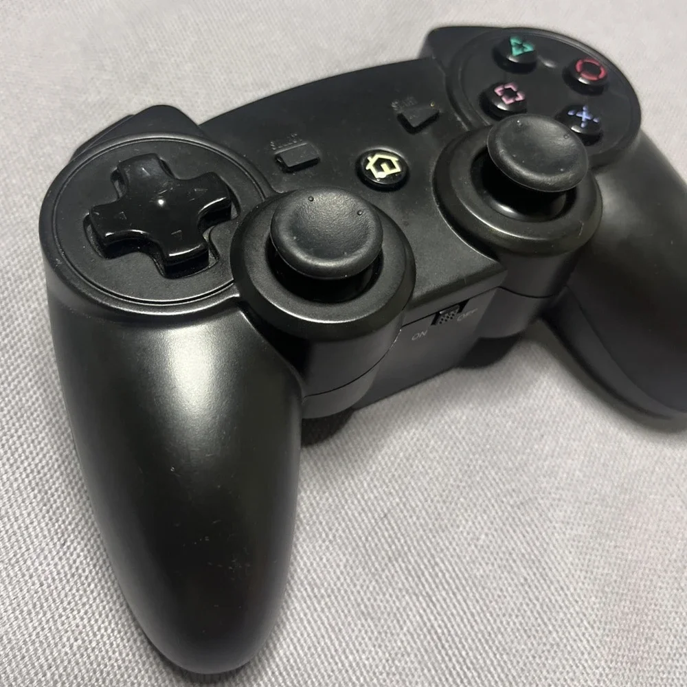 Playstation 3 PDP Black PS3 Console Wireless Controller *No Battery Pack*